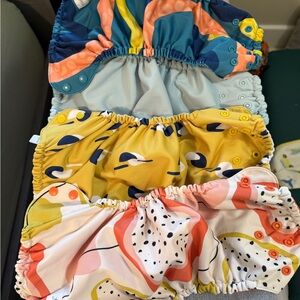 Esembly Vibrant Patterned Diaper Covers Set